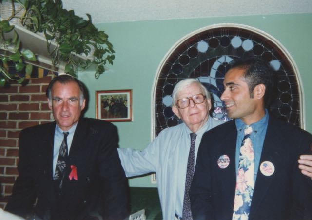 Morris Kight Jerry Brown at French Market