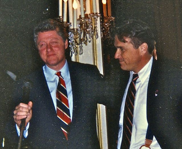 Mixner w Bill Clinton