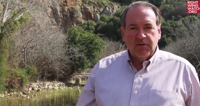 HUckabee re freedom of speech