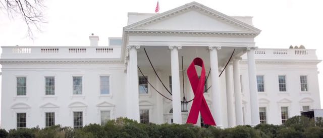 white house red ribbon