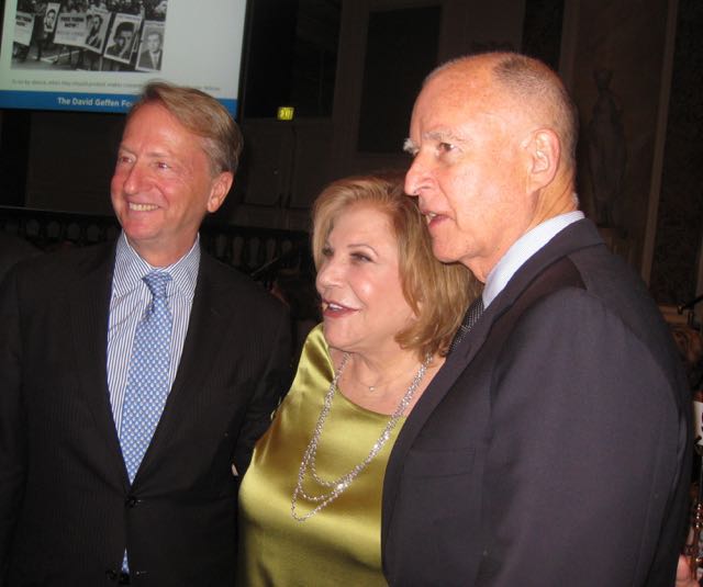 David Bohnett Wallis Annenberg Jerry Brown